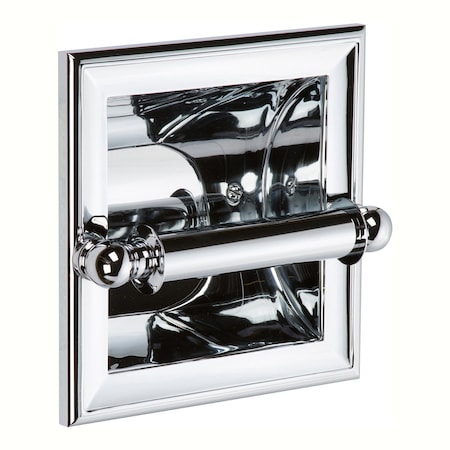 Ginger Recessed Toilet Tissue Holder in Polished Chrome 4528/PC
